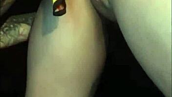 ghostriderz- big booty white girl getting rimmed after twerking cock teasing and butthole flashing horny foreplay interracial european couple ass eating pawg milf & huge dick