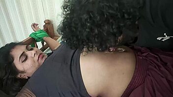 bdsm bondage delight tied hands and legs on bed ends chocolate indulgence from navel part-1