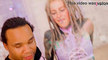 Heavily inked girl gets wrecked by a thick bbc