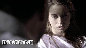 pervy doctor fucks hot brunette patient in hospital