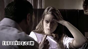 pervy doctor fucks hot brunette patient in hospital