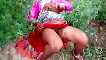 Indian Wife Gets Fucked Outdoors In Field