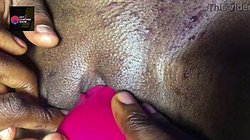 Black rose squirts making pussy wet