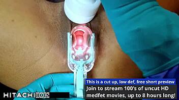 Doctor tampa gives lotus lain mandatory hitachi orgasm during exam