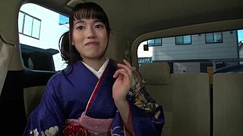 japanese g cup virgin gets a surprise creampie during costume photoshoot