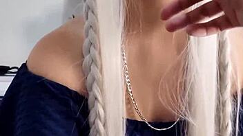 my blonde gives perfect deep throat