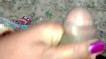 Indian Wife Gets Fucked Outdoors In Field