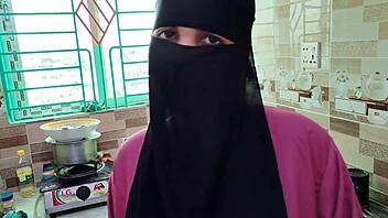 cheating husband engages with house maid when alone at home