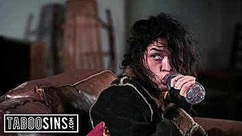 Victoria voxxx stars as homeless woman encountering married man in this narrative tale