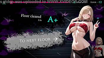 Blonde Witch Plays Hentai Clicker Game