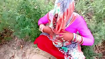 Indian Wife Gets Fucked Outdoors In Field