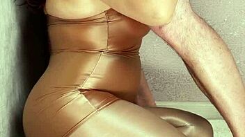 Im In Shiny Nylons Sucking On A Leather Lollipop