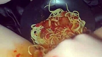 Compilation of extreme hardcore arab porn with food fetish