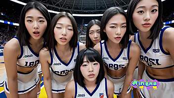 This Got Out Of Control The Cheerleaders Were Drenched