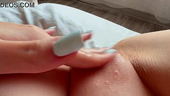 nurse plays with her wet pussy until orgasm