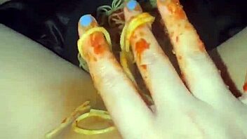 Compilation of extreme hardcore arab porn with food fetish