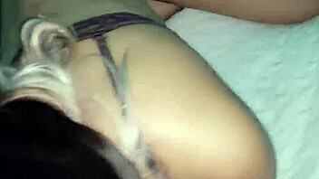 amateur couple at swinger date