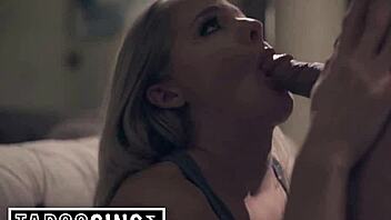 homeless blonde slut seduces married man into fucking her raw