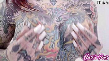 horny tigerlily takes a big pounding