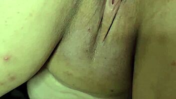That big cucumber stretches my tight wet pussy lips