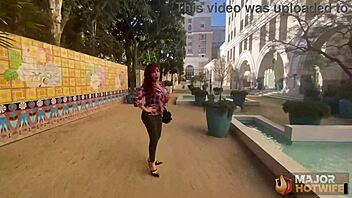 Vanessa rides rome major monster cock