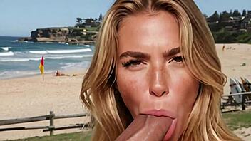 our aussie surfer fucks a stranger in her beach shack