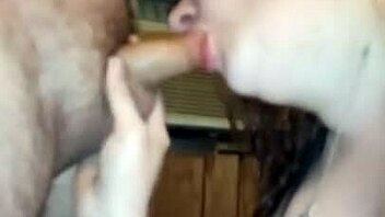Big tit blonde gives handjob and blowjob in HD video