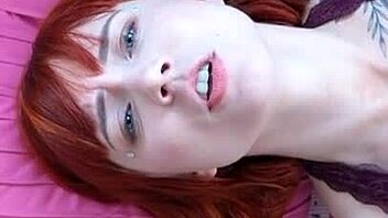 Eva Ray's HD masturbation with dildo orgasm