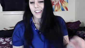 Amateur nerdy girl punished for being too strict with card games