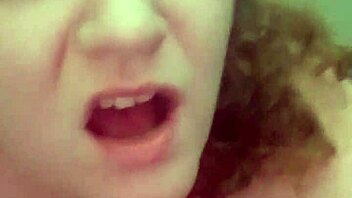 Bbw redhead gets pounded from behind in dirty talk video