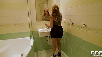 European babe with big natural breasts gets fucked hard